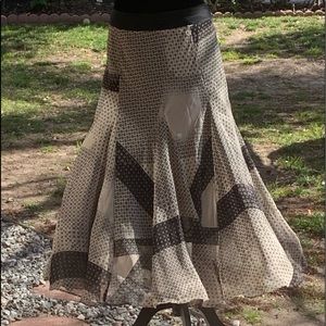 Gypsy , Boho skirt , sheer